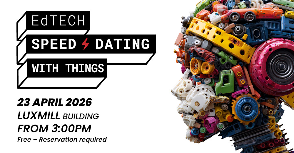 EdTech Speed Dating With Things, 23 april 2026, reservation required